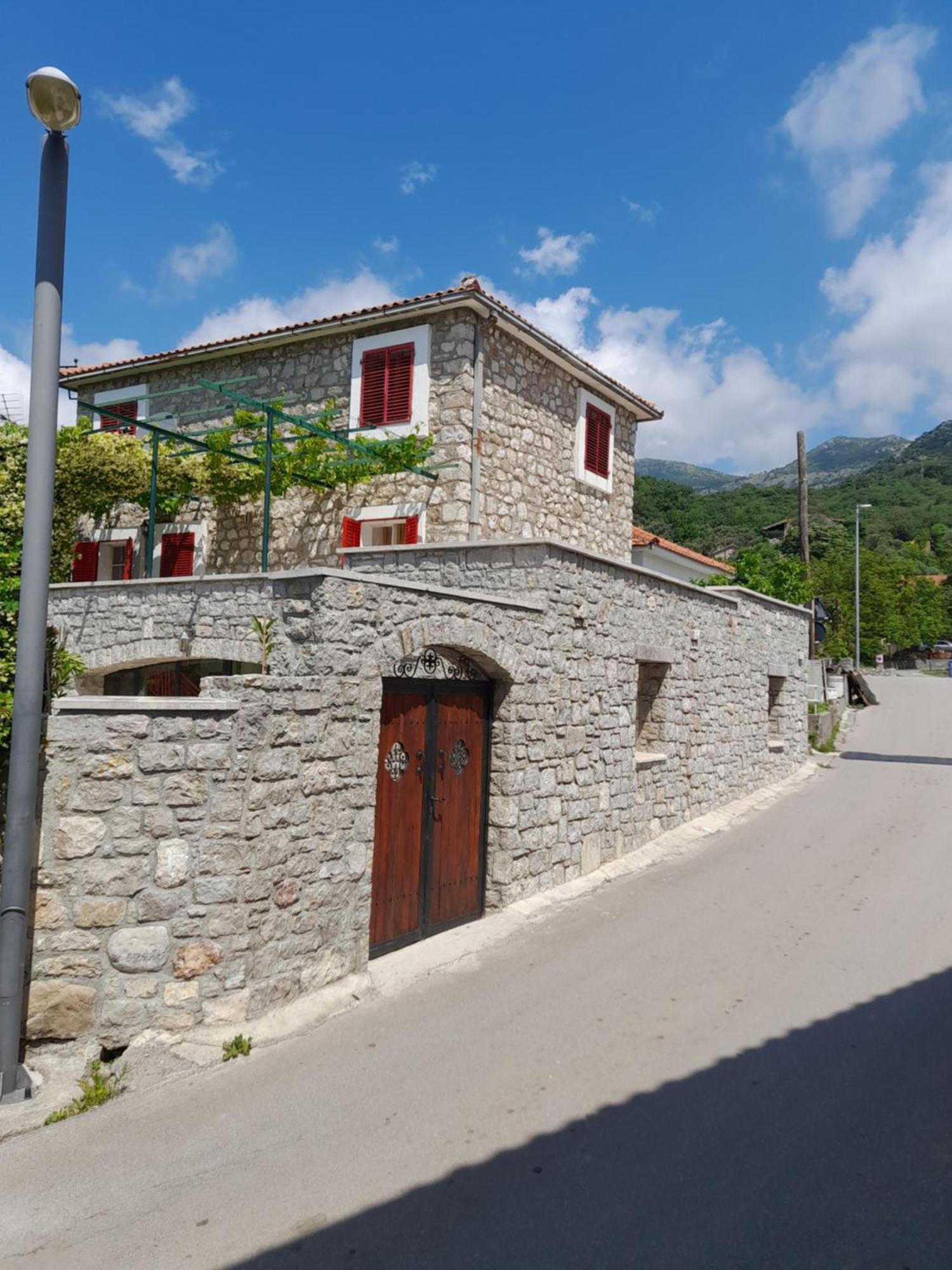 Stone House In Buljarica Villa Petrovac Rom bilde